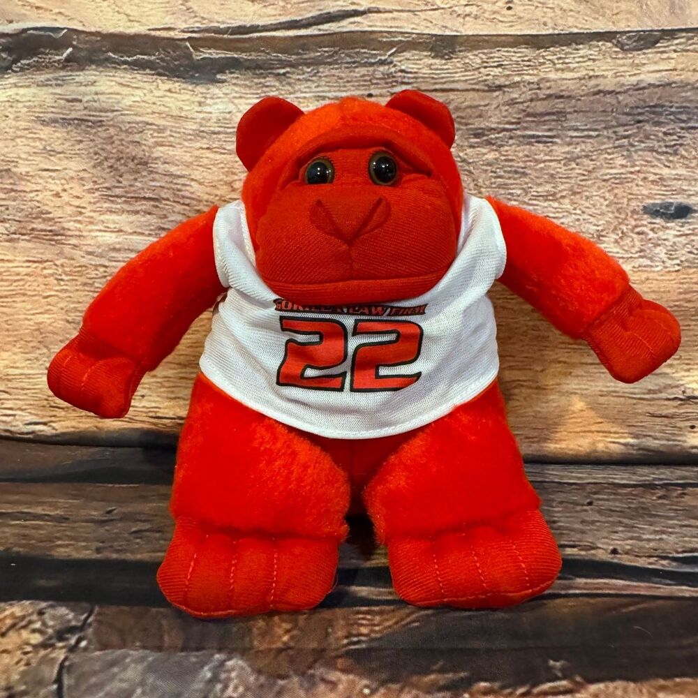 ANICO INT'L Red Gorilla Plush Texas Tech 22 Mascot Stuffed Animal 6" Tall